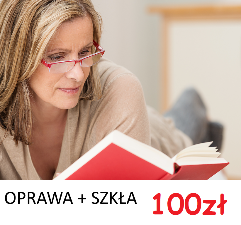 OPRAWA + SZKŁA 100zł